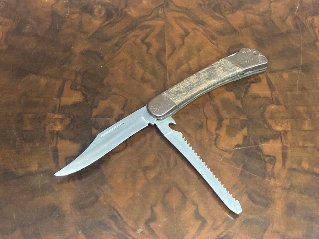 Vintage Othello Anton Wingen Solingen Deer Hunter Jachtmes, Ophalen of Verzenden, Gebruikt