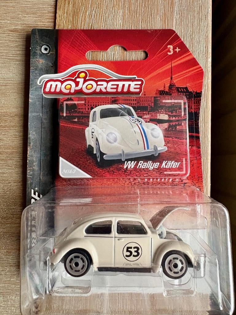 Majorette Volkswagen Kever Rally HERBIE, Ophalen of Verzenden, Nieuw, Auto