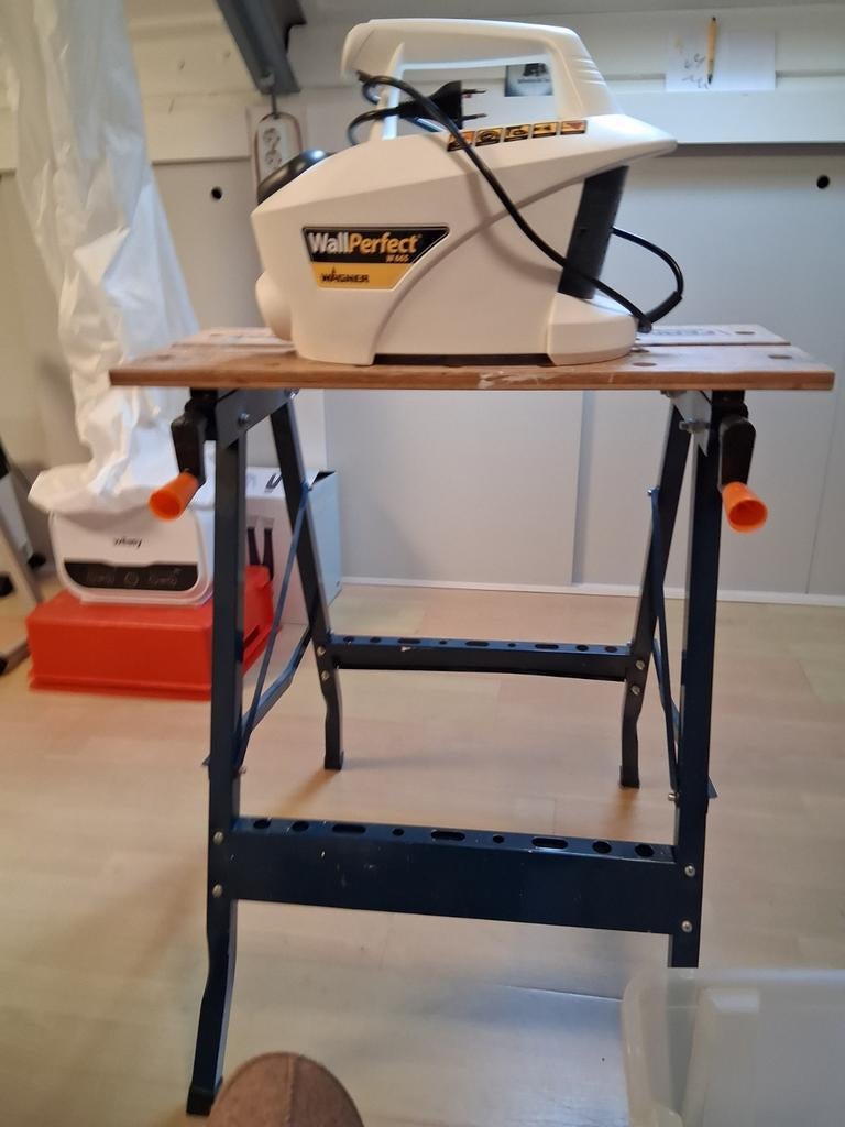 Nieuwe Wagner WallPerfect verfspuit, Ophalen