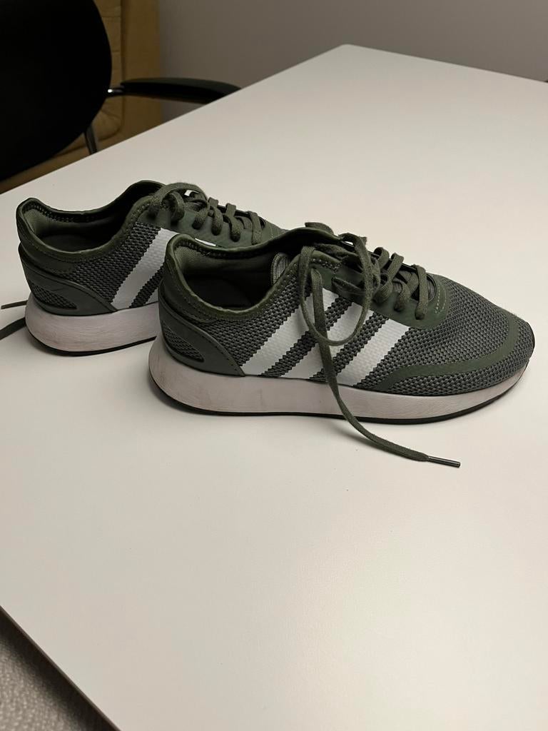 Adidas ortholite maat 38,5 olijfgroen, Ophalen of Verzenden, Zo goed als nieuw, Groen, Sneakers of Gympen
