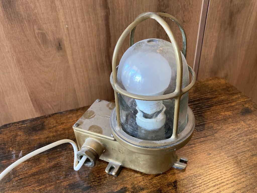 Scheepslamp (Antiek), Ophalen of Verzenden, Gebruikt, Overige typen