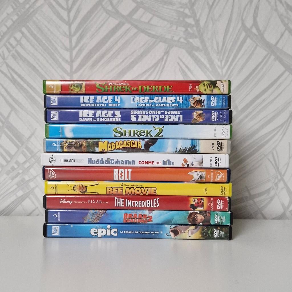 Animatie DVDs, Vanaf 6 jaar, Ophalen of Verzenden, Zo goed als nieuw