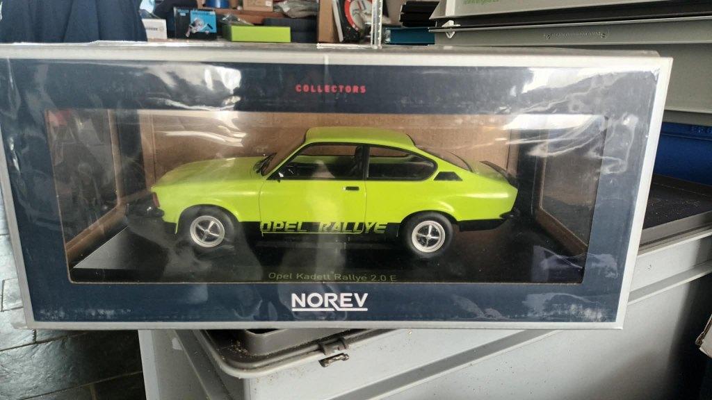 Nieuwe modelauto , Opel kadett rallye , Schaal 1:18, Auto, Dalen, Nieuw, Norev