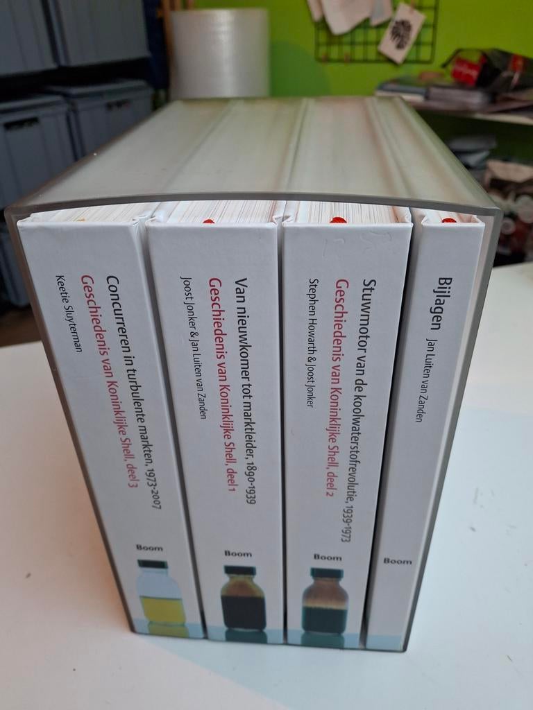 Geschiedenis van Koninklijke Shell - Complete set, Ophalen of Verzenden, 20e eeuw of later, Zo goed als nieuw, Joost Jonker