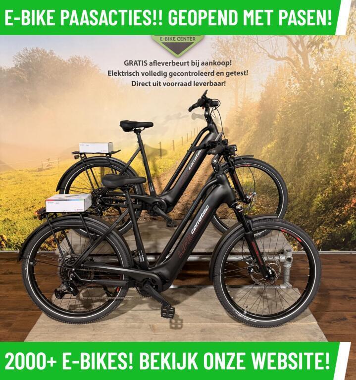 Corratec Life Elektrische fiets met BOSCH midden motor ebike