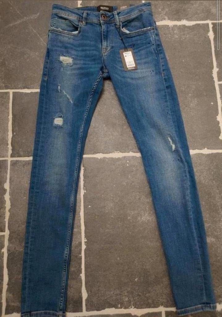 Refill, LEROY Skinny Fit, W29 L34, blauw, NIEUW! Rob2934, Blauw, Nieuw, Ophalen of Verzenden, Refill