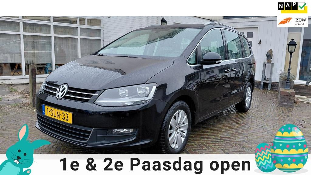 Volkswagen Sharan 1.4 TSI Comfortline 7 Persoons(ook volwass, Voorwielaandrijving, Euro 5, Stof, Huisgarantie