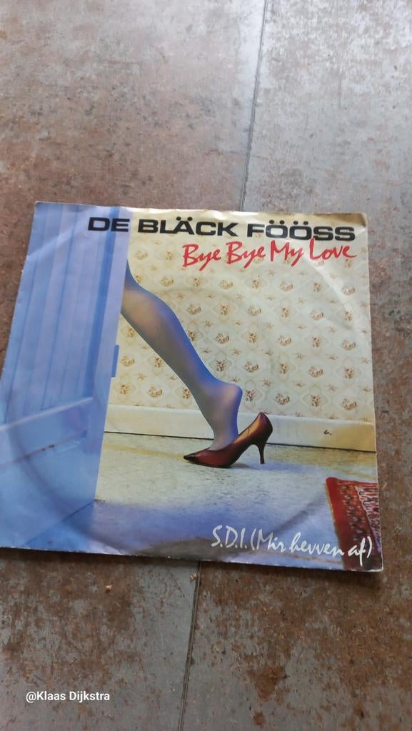 De Bläck Fööss - Bye Bye My Love vinyl single, Cd's en Dvd's, Ophalen of Verzenden, Gebruikt, Overige formaten