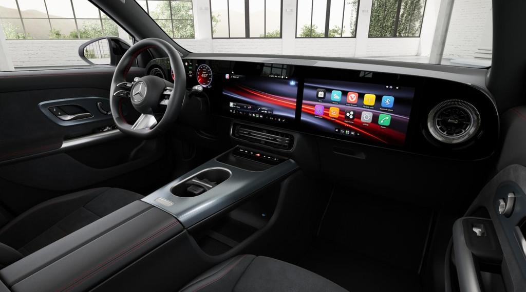 Mercedes-Benz GLB 250+ Business Solution AMG 7p. 85.5 kWh /, Achterwielaandrijving, 607 km, 7 stoelen, Wit