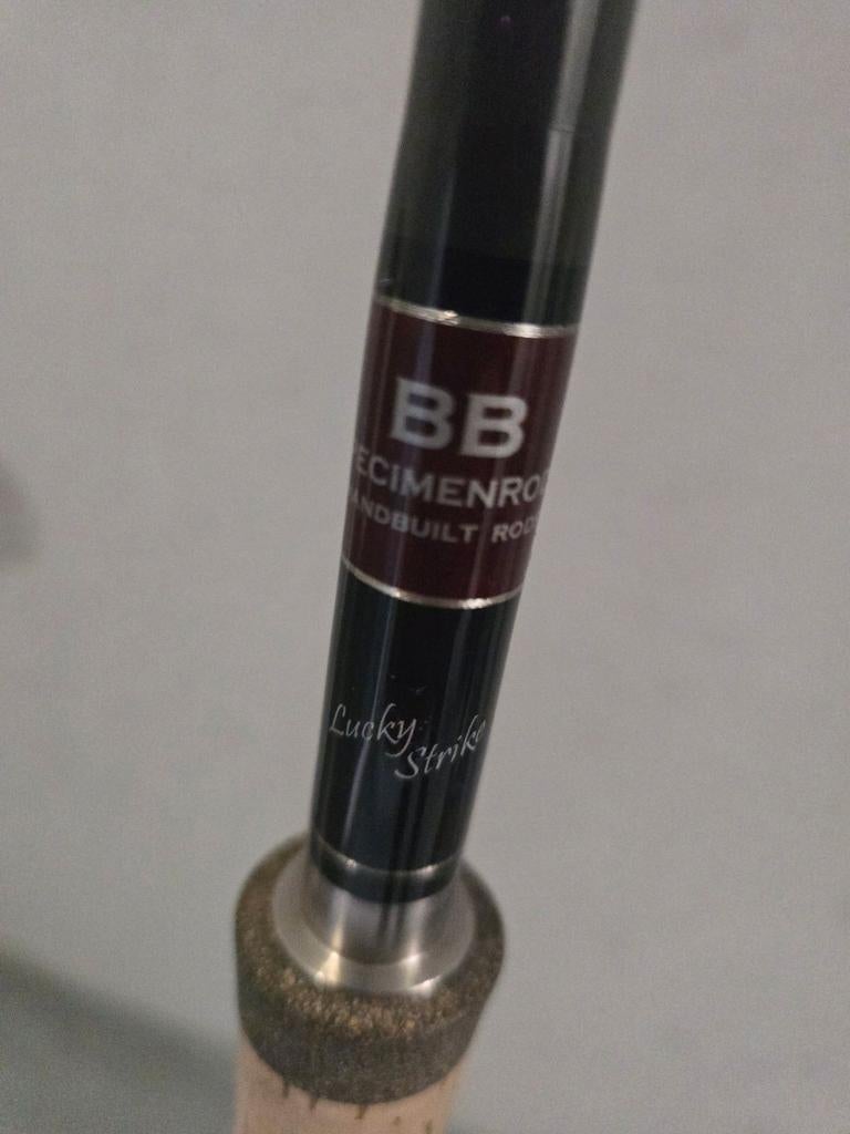 Bakker Bart hengels 3 x Lucky strike 3 lb, Ophalen of Verzenden, Zo goed als nieuw, Zwart, Ogen