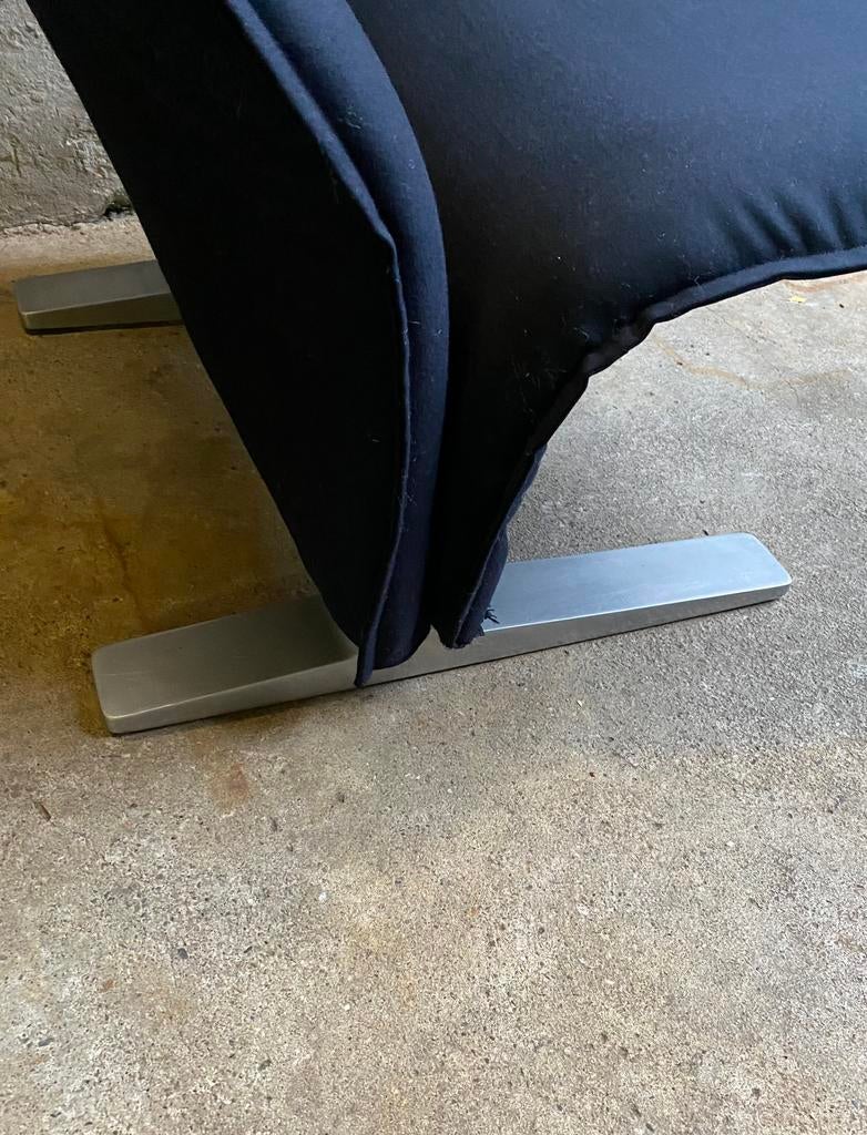 Artfort Concorde fauteuil design Pierre Paulin, Ophalen, Gebruikt, Minder dan 75 cm, Design