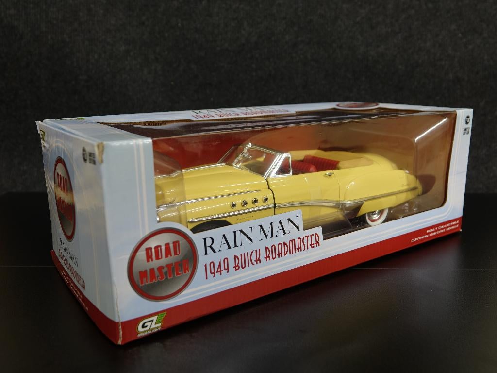 Greenlight 1:18 1949 Buick Roadmaster RainMan Charlie Babbit, Hobby en Vrije tijd, Modelauto's | 1:18, Overige merken, Auto, Onbekend
