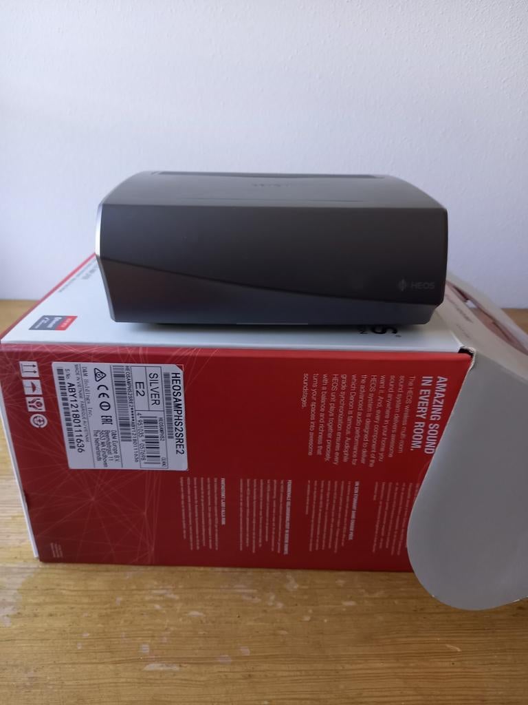 Heos H2S Amp - Draadloze Versterker voor Muziekstreaming, Denon, Ophalen of Verzenden, Zo goed als nieuw, 60 tot 120 watt