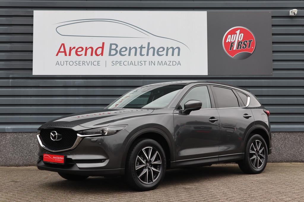 Mazda CX-5 2.0 SkyActiv-G 165 Automaat / Leer / Bose / Navi, 15 km/l, Gebruikt, Zwart, 4 cilinders