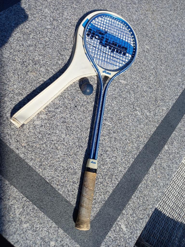 squash rackets, Sport en Fitness, Squash, Ophalen of Verzenden, Gebruikt, Met hoes