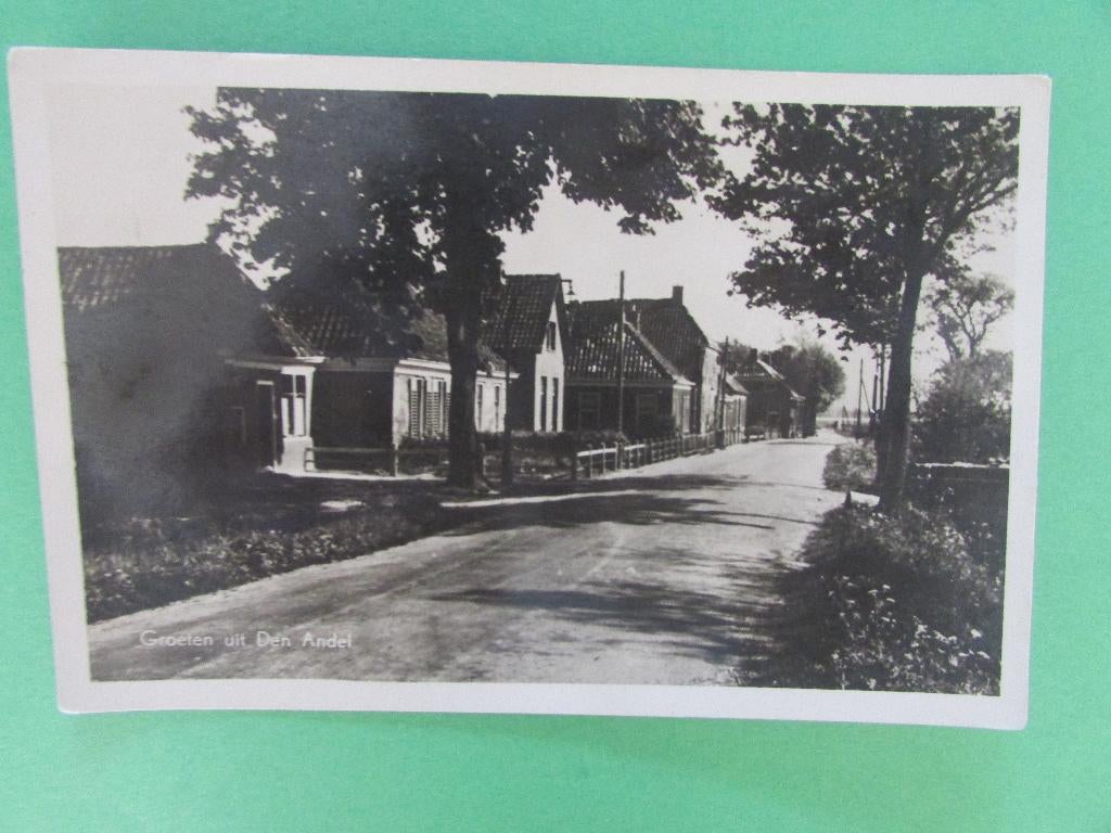 Den Andel - Dorpsgezicht jaren 50/60, Verzamelen, Ophalen of Verzenden, 1940 tot 1960, Gelopen, Groningen