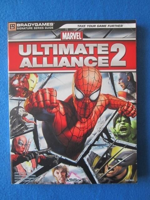 Marvel Ultimate Alliance 2 strategy guide hintboek, Avontuur en Actie, 1 speler, Ophalen of Verzenden, Zo goed als nieuw
