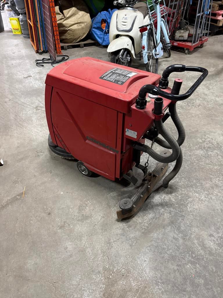 Gansow Schrob- en Zuigmachine met Accu's, Ophalen of Verzenden, Gebruikt, Schrobmachine