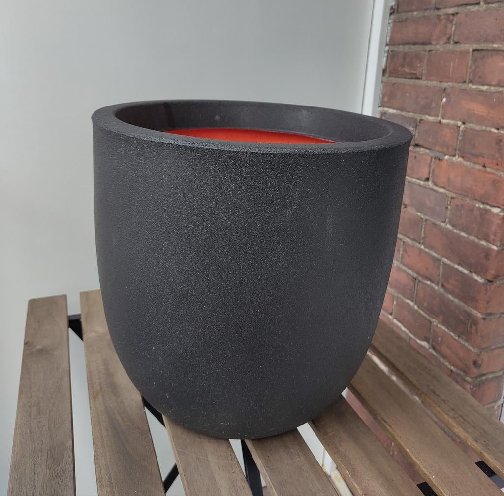 Capi Europe flower pot (d 38 cm), Tuin en Terras, Bloembakken en Plantenbakken, Ophalen, Rond, Kunststof