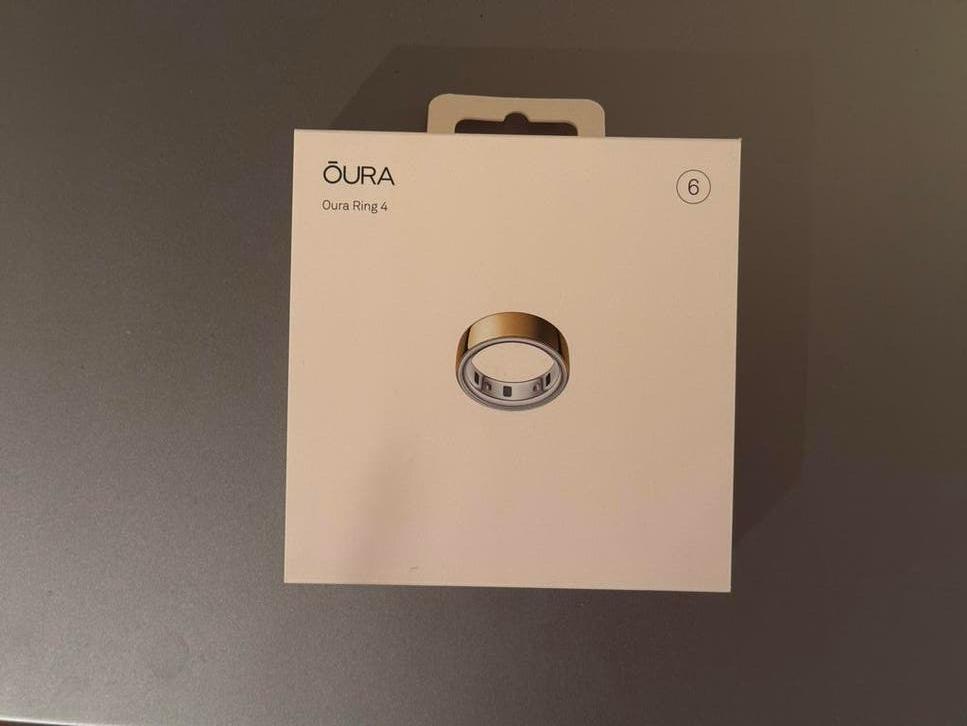 Oura Ring Gen 4 Maat 6 Goud, Sieraden, Tassen en Uiterlijk, Ringen, Overige materialen, Nieuw, Ophalen of Verzenden, Kleiner dan 17