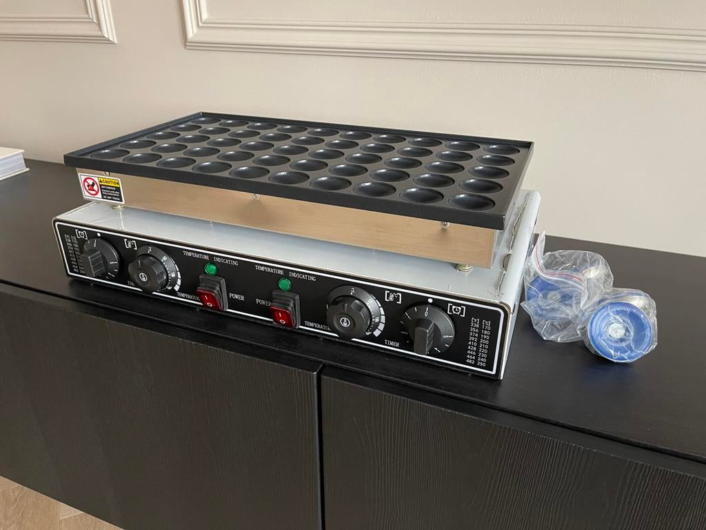 Poffertjesplaat/ poffertjesbakplaat horeca/thuis/camping., Ophalen of Verzenden, Nieuw