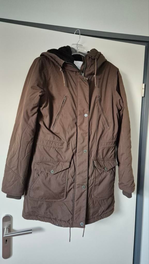 Elvine winterjas, donkergroen maat M, Maat 38/40 (M), Elvine, Ophalen of Verzenden, Zo goed als nieuw