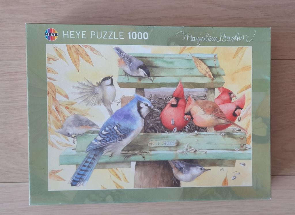 Legpuzzel Marjolein Bastin BIRDS, Hobby en Vrije tijd, Denksport en Puzzels, Ophalen of Verzenden, 500 t/m 1500 stukjes, Gebruikt