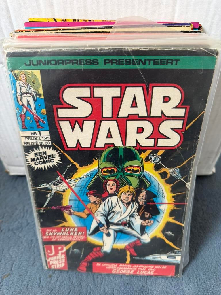 Star Wars Comics 1 t/m 24 Junior Press, Meerdere comics, Ophalen of Verzenden, Gelezen, Amerika