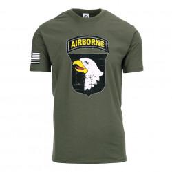 Vintage USA Militaire T-shirt - Diverse Designs, Ophalen, Nieuw, Overige maten, Groen