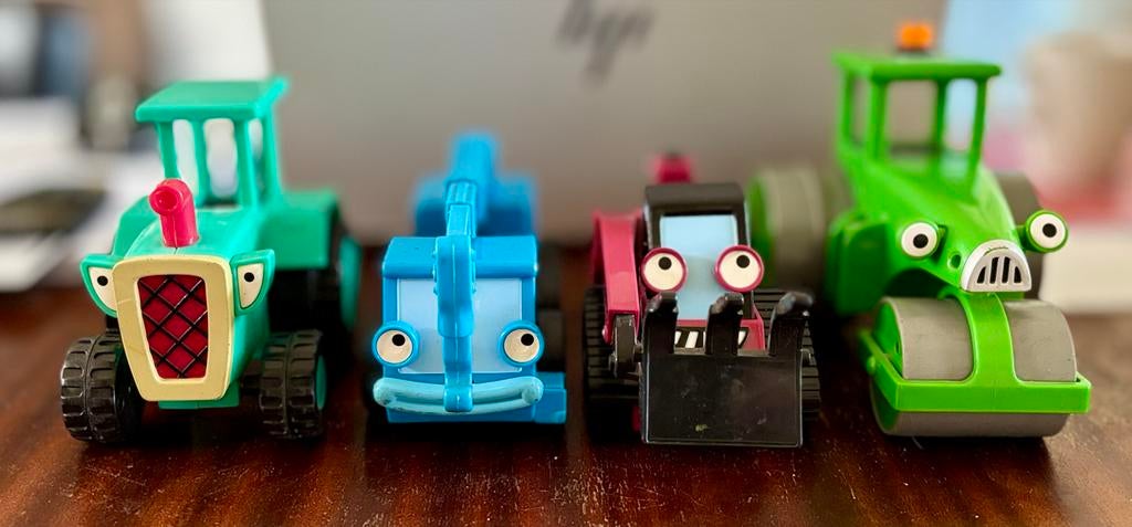 Bob de Bouwer Voertuigen Set - 4 Stuks, Ophalen of Verzenden, Gebruikt