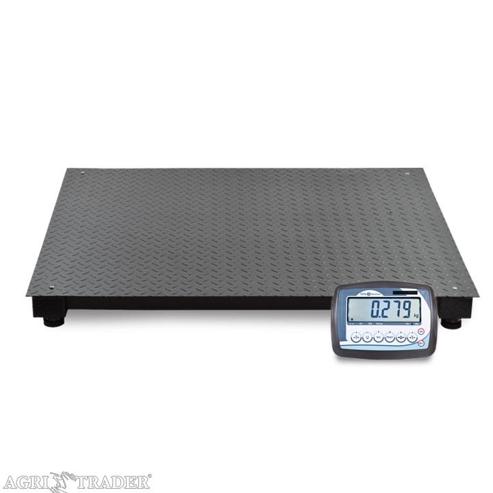 Geijkte vloerweegschaal 150 x 120 cm 3000 kg 1 kg lcd, -, Ophalen of Verzenden, 200 kg of meer, Niet opgegeven