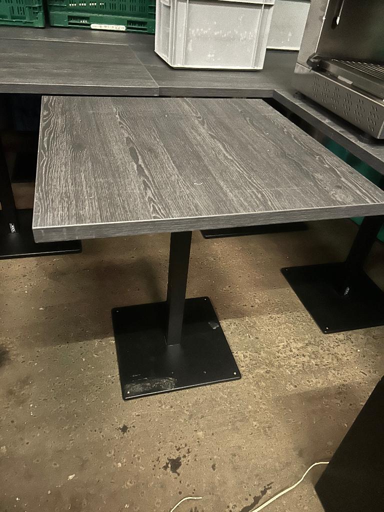 tafels en stoelen, Huis en Inrichting, Tafels | Eettafels, Ophalen, Overige materialen, 200 cm of meer, 50 tot 100 cm