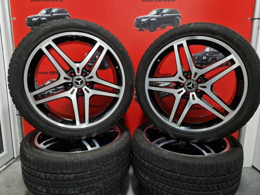 21 inch ORIGINEEL MERCEDES AMG ML GL GLE GLS G VELGEN BANDEN, Niet ingevuld, 295 mm, Banden en Velgen, Niet ingevuld