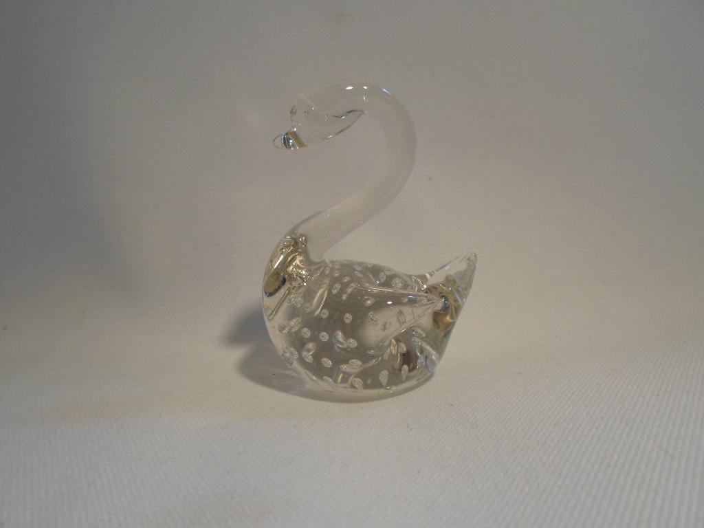 Zwaan Glas Ingesloten Belletjes, Antiek en Kunst, Antiek | Glas en Kristal, Ophalen of Verzenden