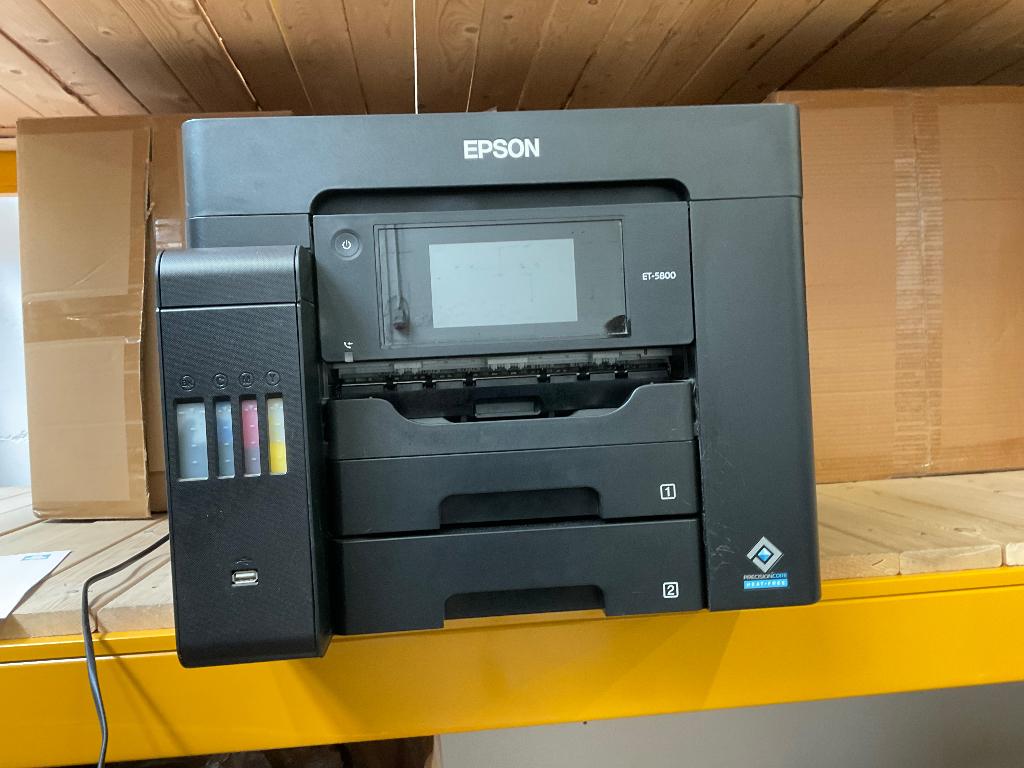 Epson Printer Eco Tank ET 5800, Computers en Software, Printers, Kleur printen, Gebruikt, All-in-one, Draadloos
