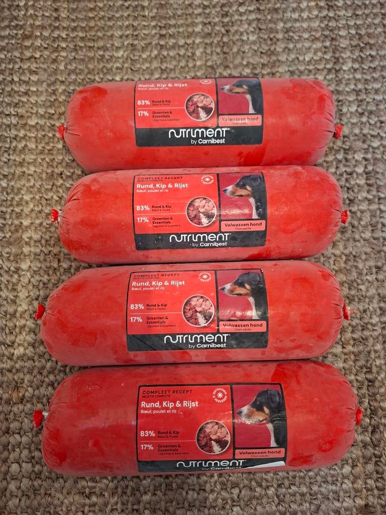 4 kilo Carnibest vlees voor hond, diepgevroren, Dieren en Toebehoren, Dierenvoeding, Ophalen, Hond