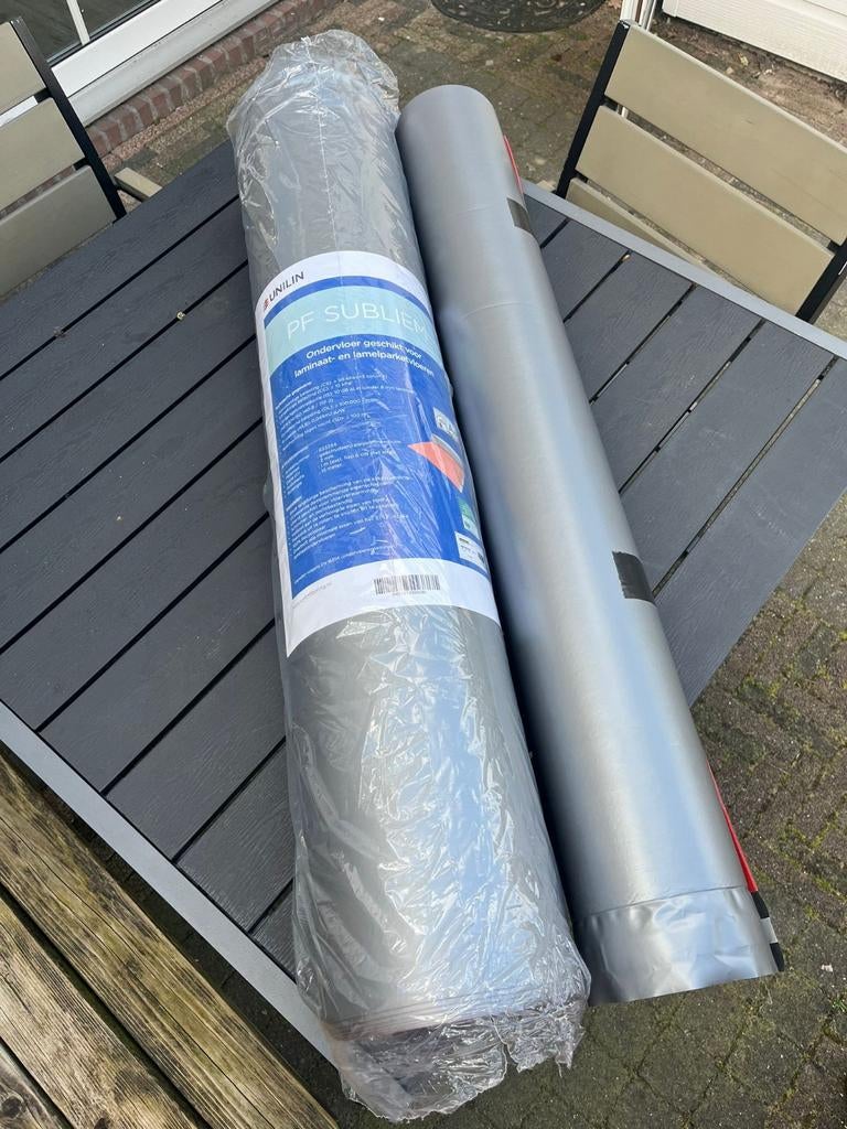 Ondervloer geschikt voor laminaat en parketvloer, Ophalen of Verzenden, Nieuw, 15 m² of meer, Folie