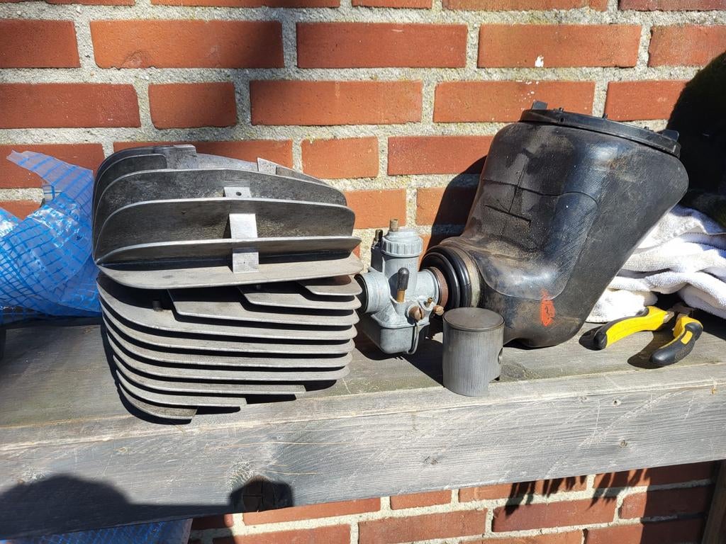 Originele Zundapp KS 125 Cilinderset, Ophalen, Gebruikt, Cilinder