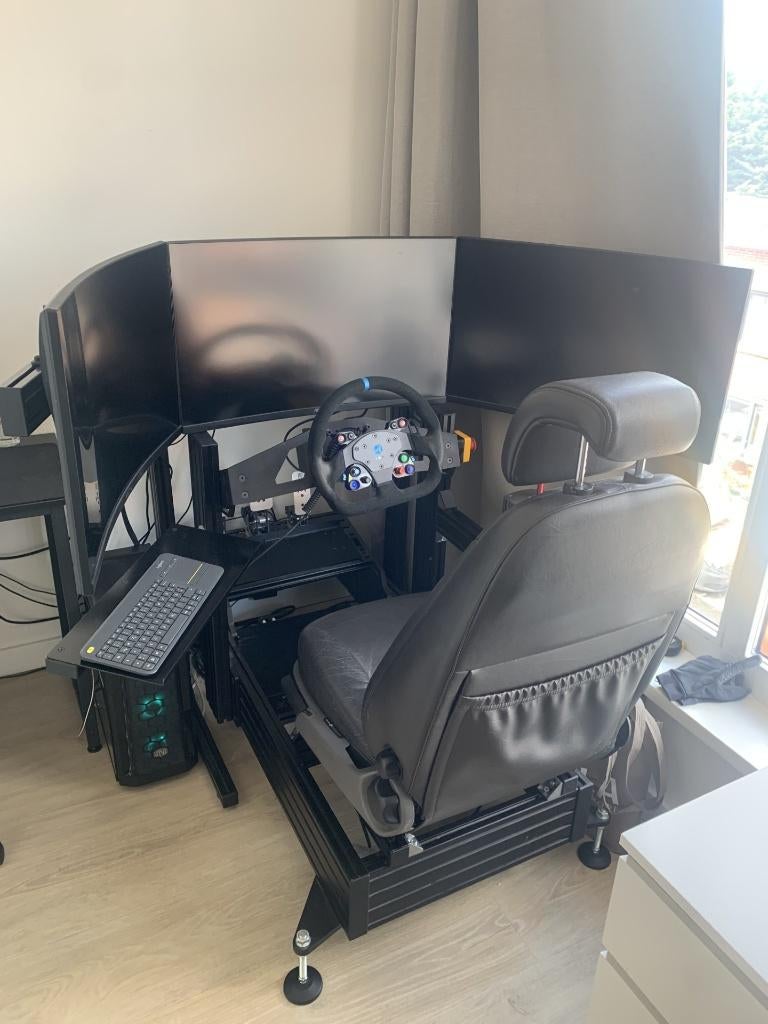 Race Simulator - simucube 2, heusinkveld,Cube Control GT Pro, Ophalen, Zo goed als nieuw