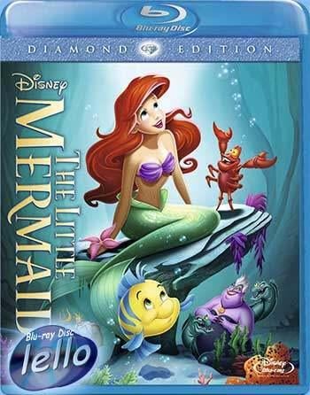 Blu-ray Disney The Little Mermaid (Kleine Zeemeermin) UKDENN, Ophalen of Verzenden, Zo goed als nieuw, Tekenfilms en Animatie
