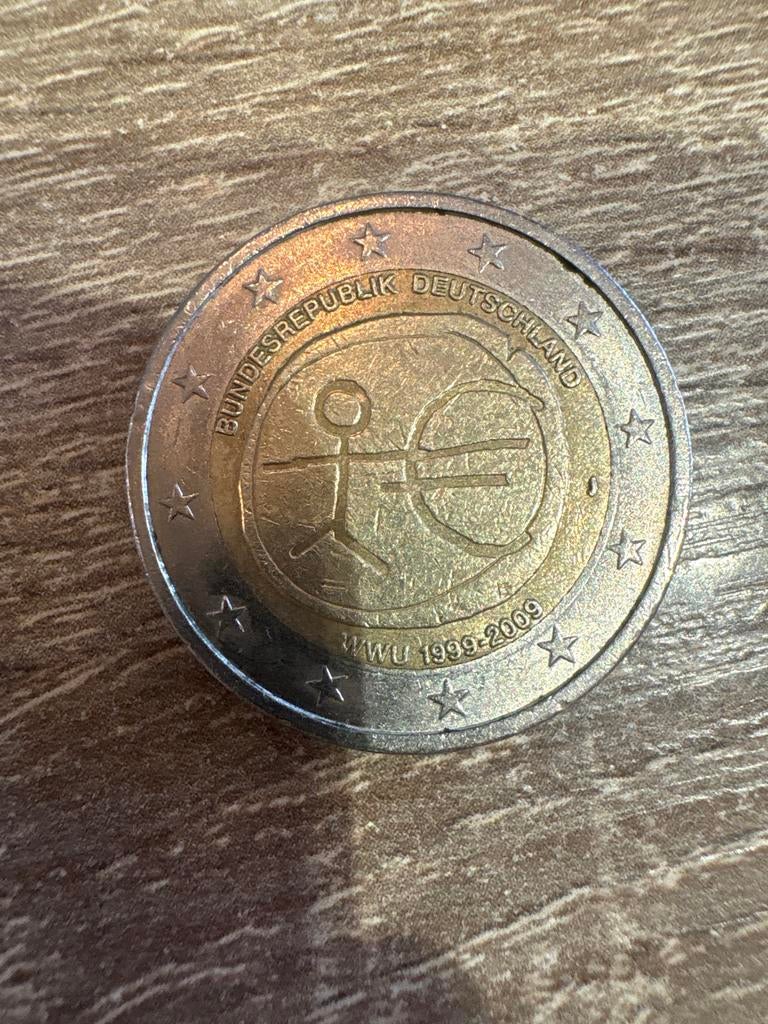 Zeldzame 2 euro munt Duitsland 1999-2009, Postzegels en Munten, Munten | Europa | Euromunten, Ophalen of Verzenden, Duitsland