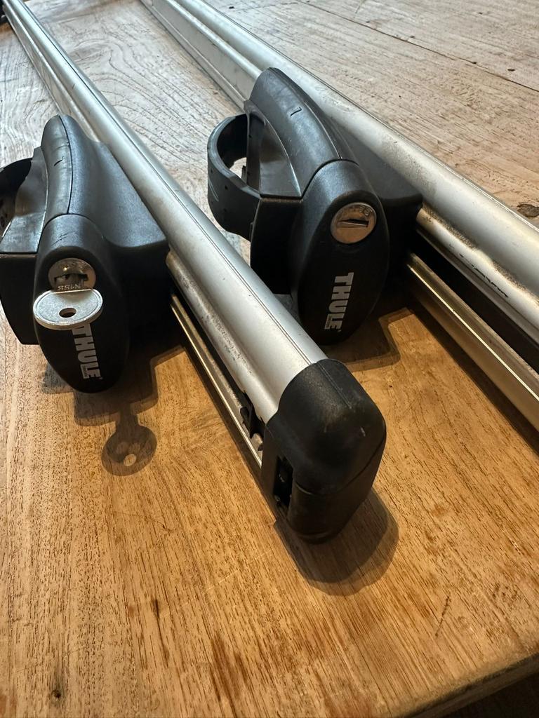 Thule Dakdragers VW T-Roc & T-Cross, Auto diversen, Dakdragers, Ophalen, Gebruikt