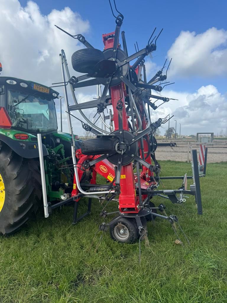 Fanex 904 2025 8 element 9m schudder, Zakelijke goederen, Agrarisch | Werktuigen, Ophalen, Weidebouw