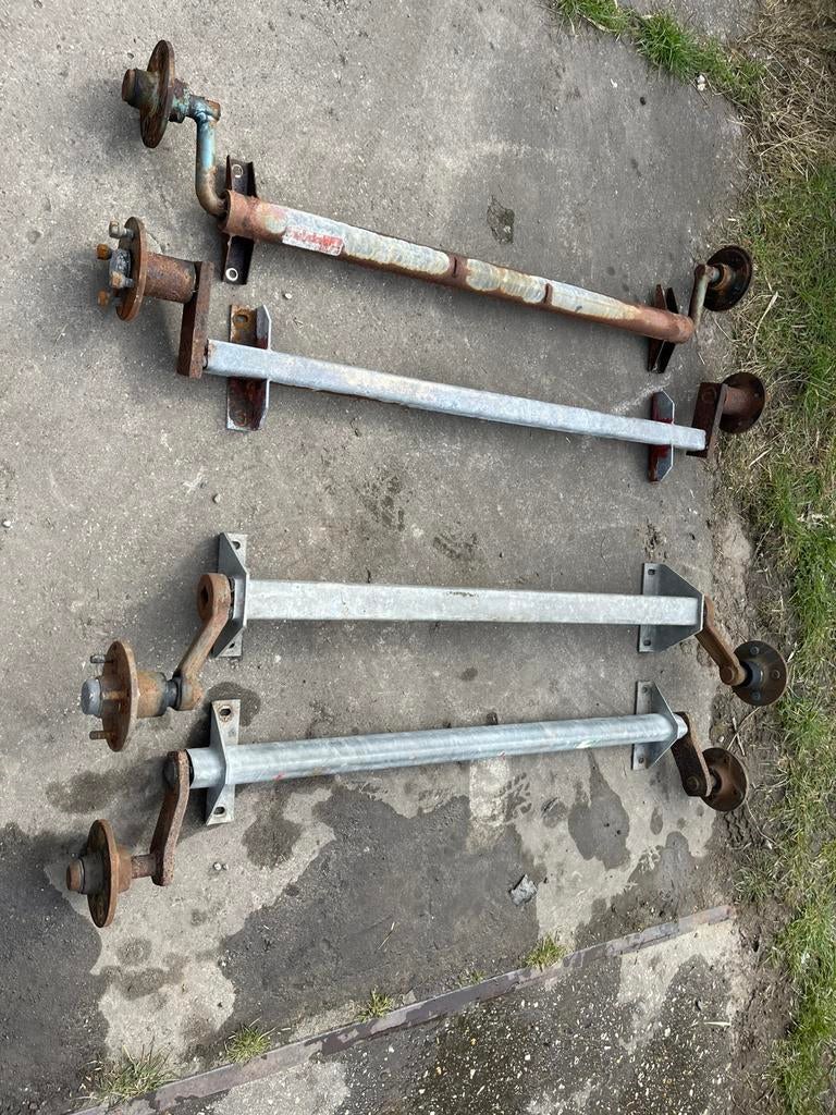 4x torsieas torsie as ongeremd, Auto diversen, Aanhangwagen-onderdelen, Gebruikt, Ophalen