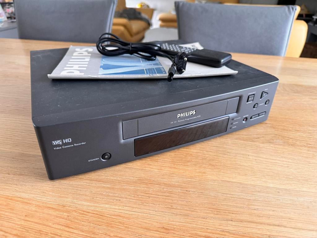 Philips VR151 VHS Recorder / Speler, Audio, Tv en Foto, Videospelers, Ophalen, Gebruikt, VHS-speler of -recorder