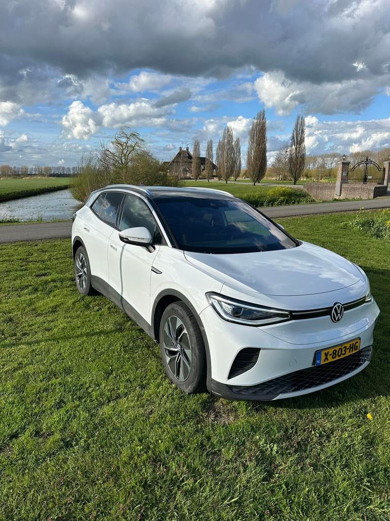 Volkswagen ID.4 52kWh 149pk 2021 Wit, Auto's, 510 min, 95 pk, Wit, Particulier