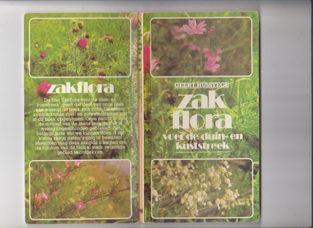 Flora, Zakflora, Bloemen, Planten, Natuurboeken, Gelezen, Bloemen, Planten en Bomen, Hüsstege, Franke, Ophalen of Verzenden