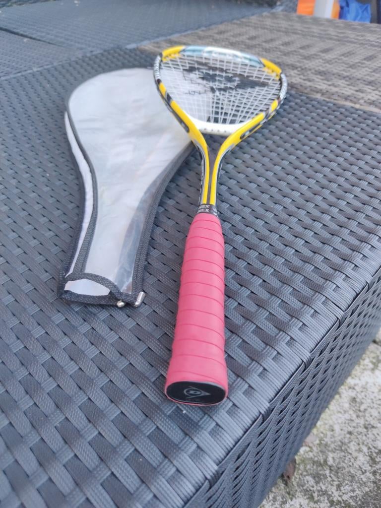 Dunlop Aero Lite Ti Squash Racket met hoes, Dunlop, Ophalen of Verzenden, Zo goed als nieuw, Dunlop Sports, Unit 1, The Fort, 235 Fort Parkway, Birmingham, B24 9FD, UK