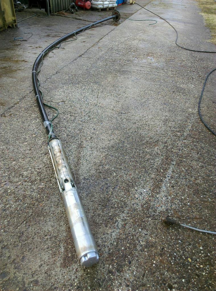 Bronpomp Grundfos max 60m³/h max 4,5 bar beregeningspomp, Bronpomp, ?, Zo goed als nieuw, Grundfos