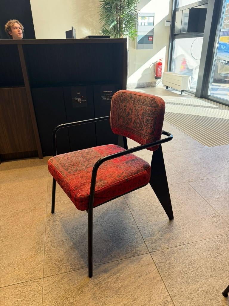 Stoel, Ophalen, Zo goed als nieuw, Vijf, Zes of meer stoelen, Rood